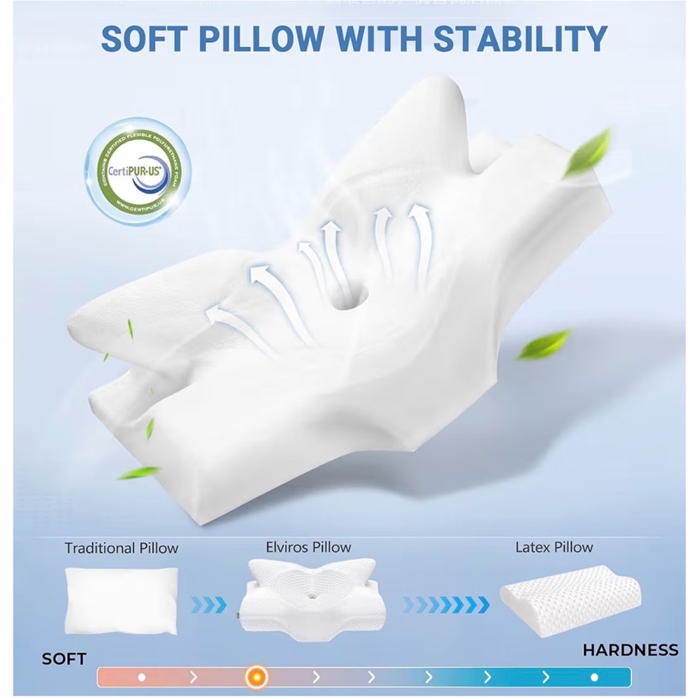 White Orthopedic Pillow